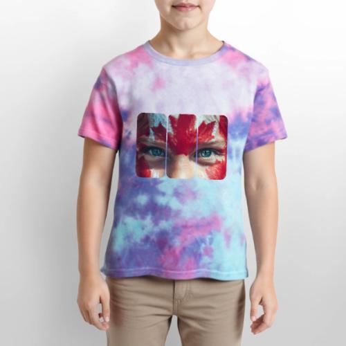 Canada: Northern Spirit - Kid's Tie Dye T-Shirt