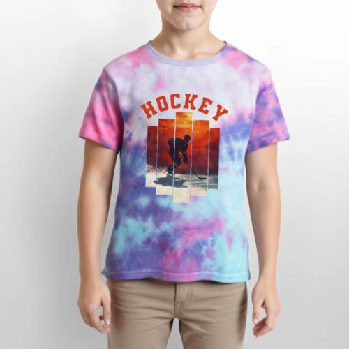 Hockey Dreams - Kid's Tie Dye T-Shirt