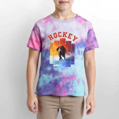 Hockey Rush - Kid's Tie Dye T-Shirt