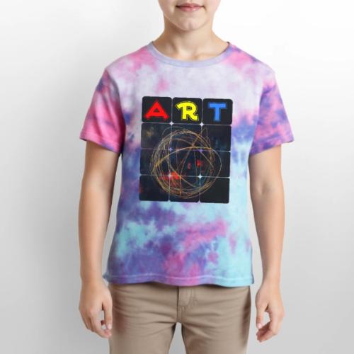Echoes of Art - Kid's Tie Dye T-Shirt