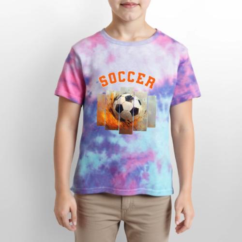 Soccer Iconic Touch - Kid's Tie Dye T-Shirt