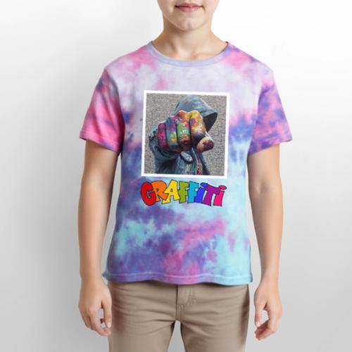 Graffiti: Urban Expression - Kid's Tie Dye T-Shirt
