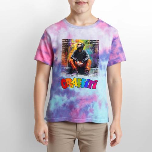 Graffiti: Urban Art - Kid's Tie Dye T-Shirt