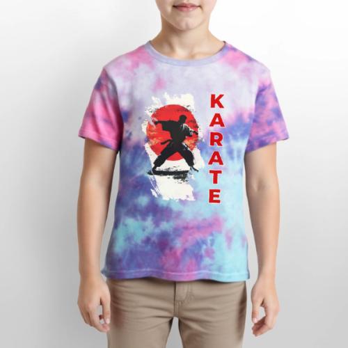 Karate: the spirit of discipline - Kid's Tie Dye T-Shirt
