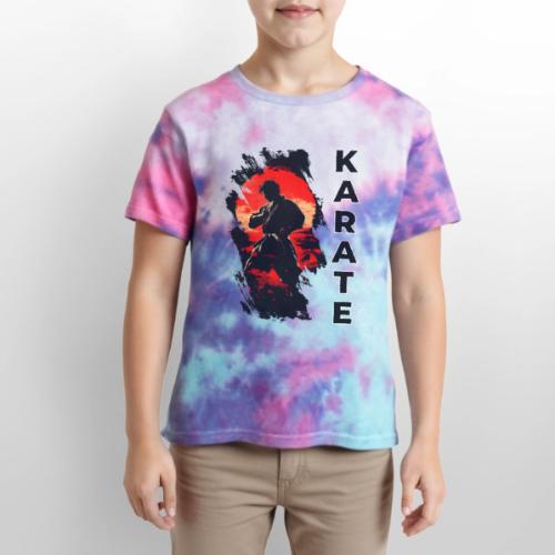 Karate: the art of self-mastery - Kid's Tie Dye T-Shirt