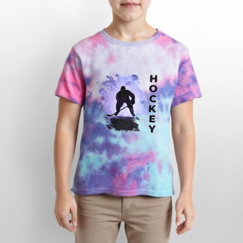 Hockey Charge - Kid's Tie Dye T-Shirt