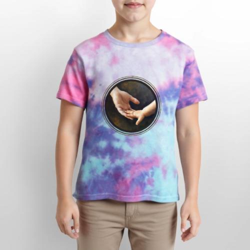 Hand in hand - Kid's Tie Dye T-Shirt