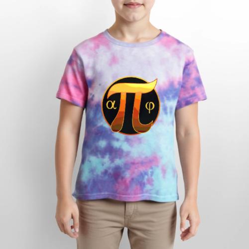 Trigonometry: Angles & Symbols - Kid's Tie Dye T-Shirt