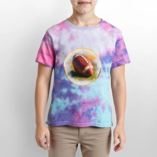 American Football: Heart of the Gridiron - Kid's Tie Dye T-Shirt