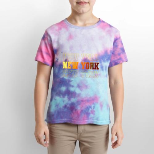 New York Varsity Echo - Kid's Tie Dye T-Shirt