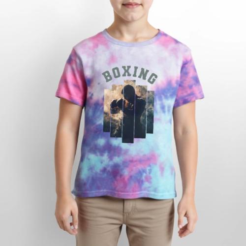 Boxing Spirit - Kid's Tie Dye T-Shirt