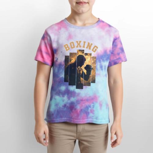 The Art of Boxing - Kid's Tie Dye T-Shirt