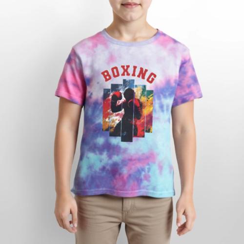 Boxing Warrior - Kid's Tie Dye T-Shirt