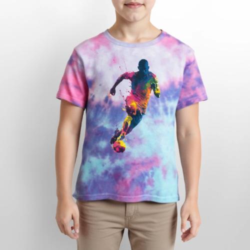 Soccer: Kick of Colors - Kid's Tie Dye T-Shirt