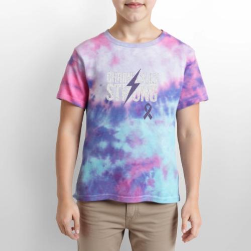 Chronically Strong - Kid's Tie Dye T-Shirt