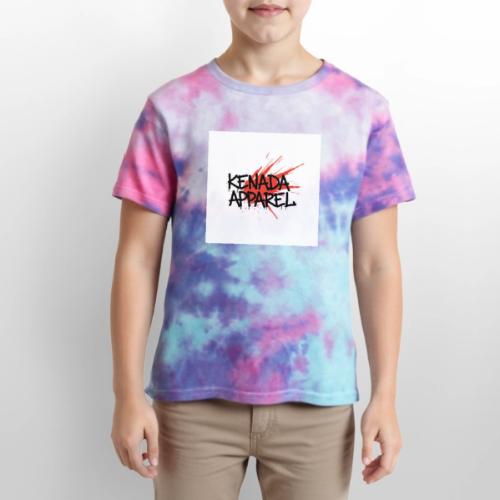 Kenada Apparel graffiti splash - Kid's Tie Dye T-Shirt