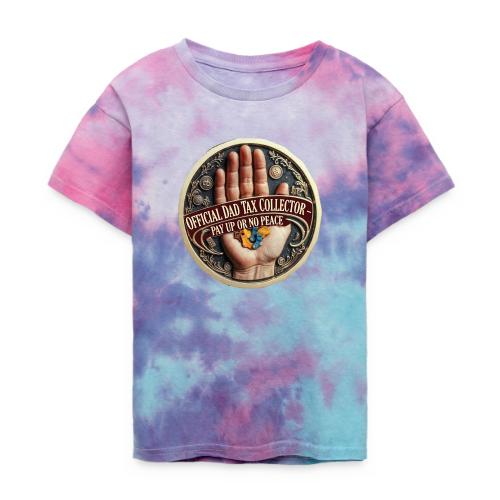 Dad Tax Collector Medallion T Shirt - Kid's Tie Dye T-Shirt