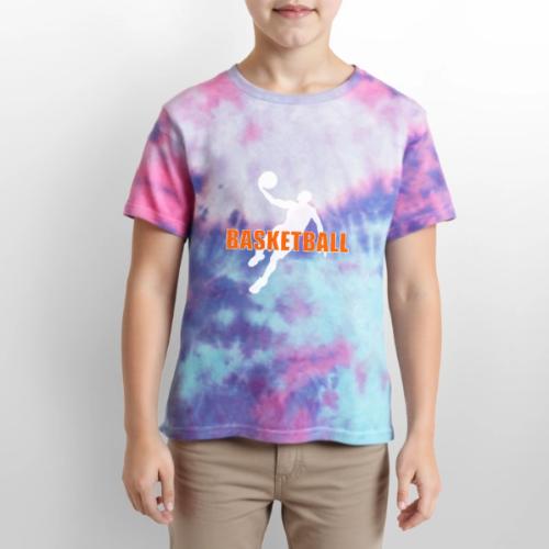 Slam Dunk Motion - Kid's Tie Dye T-Shirt