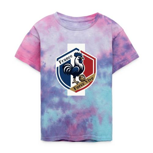 France Rooster T-Shirt, Bleu-Blanc-Rouge gift - Kid's Tie Dye T-Shirt