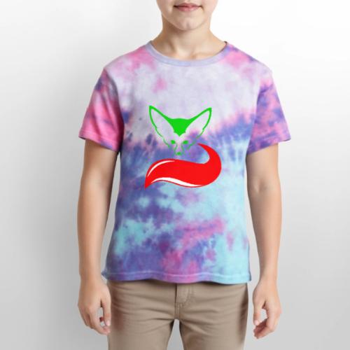 The Fennec, the Desert Fox of Algeria - Kid's Tie Dye T-Shirt
