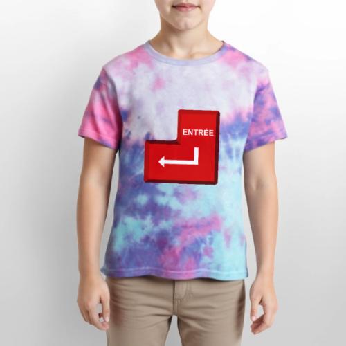 Press Enter - Kid's Tie Dye T-Shirt