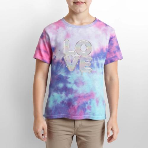 Love - Kid's Tie Dye T-Shirt
