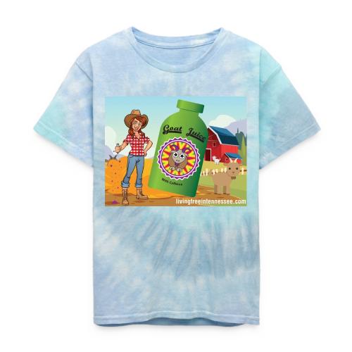 Nicole Sauce's Goat Juice - Kid's Tie Dye T-Shirt