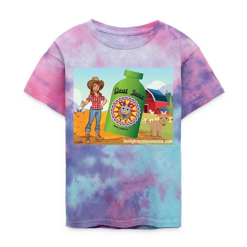 Nicole Sauce's Goat Juice - Kid's Tie Dye T-Shirt
