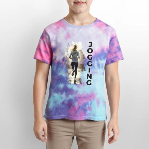 Jogging: Run into Motion - Kid's Tie Dye T-Shirt