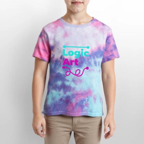 Art vs Logic - Kid's Tie Dye T-Shirt