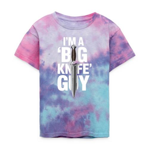 I'm a Big Knife Guy - Kid's Tie Dye T-Shirt