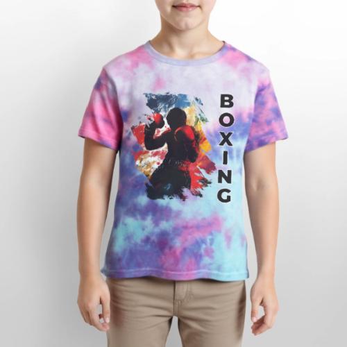 Boxing Drive - Kid's Tie Dye T-Shirt