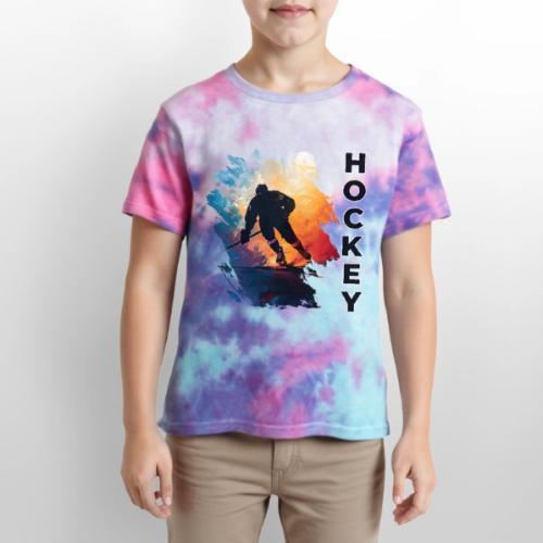 Hockey Moves - Kid's Tie Dye T-Shirt