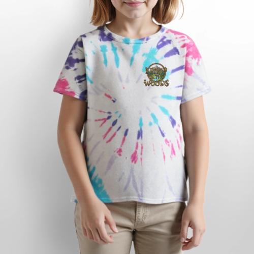 I POOP IN THE WOODS - Kid's Tie Dye T-Shirt