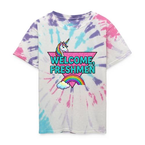 Welcome, Freshmen - Kid's Tie Dye T-Shirt