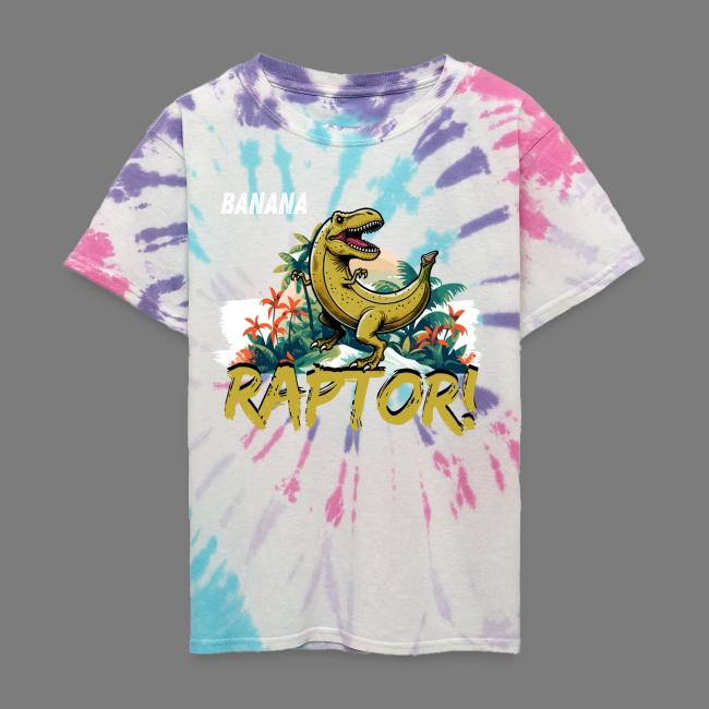 Funny Banana Raptor T-Rex Design