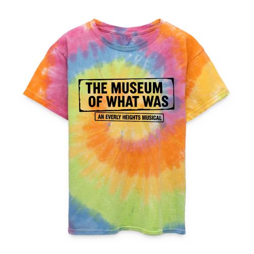 Museum of What Was Logo (Black) - Kid's Tie Dye T-Shirt