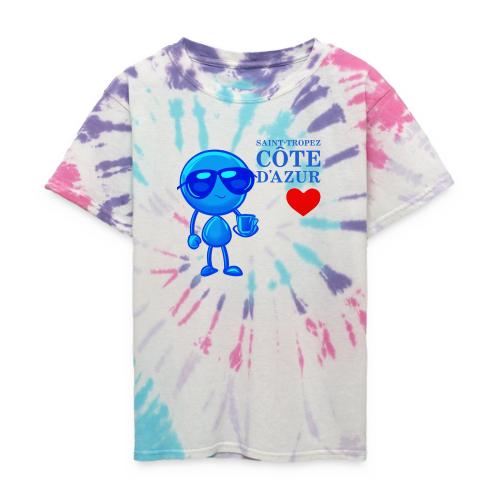 Smoon City_Saint Tropez Côte d'Azur - Kid's Tie Dye T-Shirt