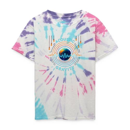 Acoustic Gravity Earth - Kid's Tie Dye T-Shirt