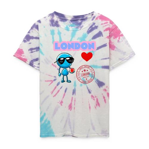 Smoon City_London - Kid's Tie Dye T-Shirt