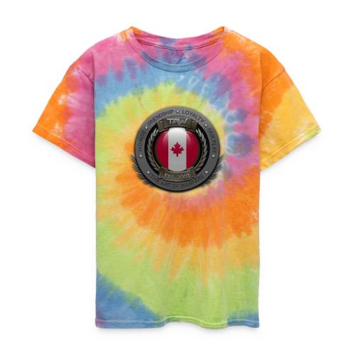 TAW SEAL flags Canada - Kid's Tie Dye T-Shirt