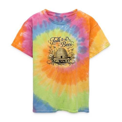 Talk To The Bees - Kid's Tie Dye T-Shirt