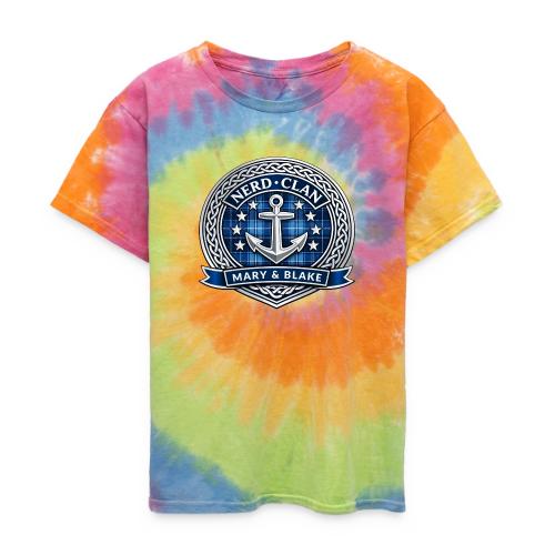 THE NERDCLAN - Kid's Tie Dye T-Shirt