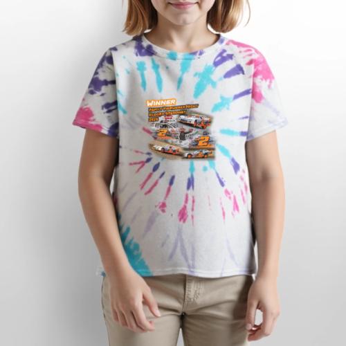 Rob Trent Eldora Speedway FFN#1 Design 2 - Kid's Tie Dye T-Shirt