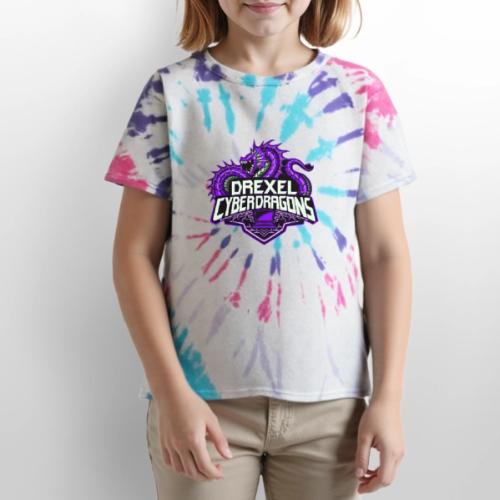Purple Team - Kid's Tie Dye T-Shirt
