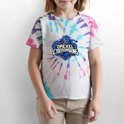Blue Team - Kid's Tie Dye T-Shirt