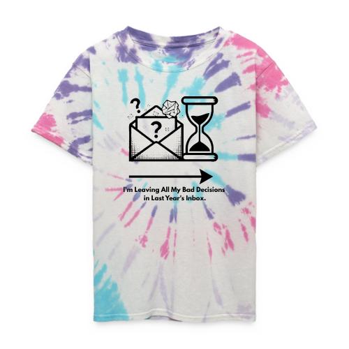 Last Year's Inbox T-Shirt - Kid's Tie Dye T-Shirt