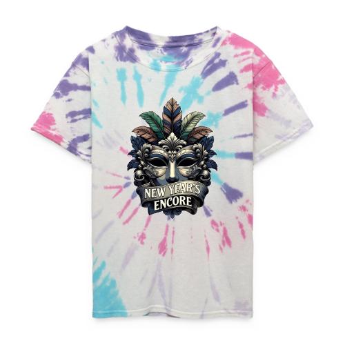 Masquerade Mask T-Shirt - Kid's Tie Dye T-Shirt