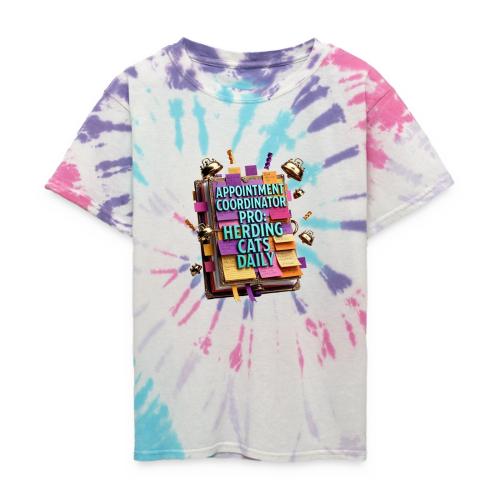 Appointment Coordinator Pro T-Shirt | Herding Cats - Kid's Tie Dye T-Shirt