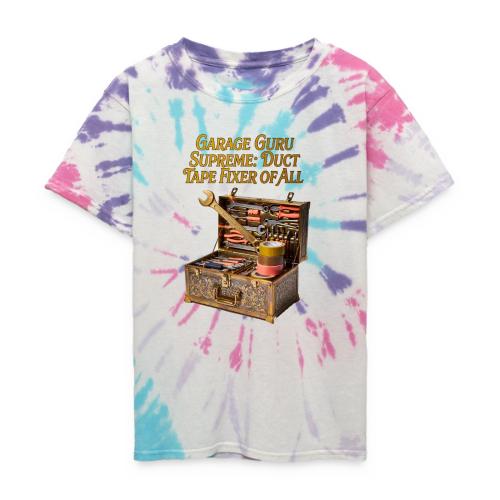 Garage Guru T Shirt - Kid's Tie Dye T-Shirt
